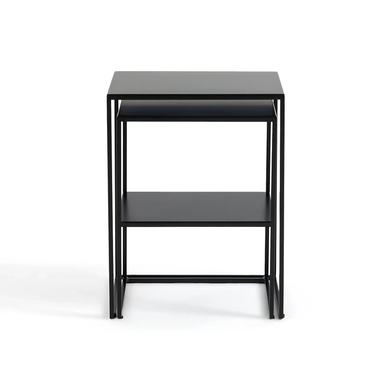 Mesa lateral nido 40 | METAL BLACK