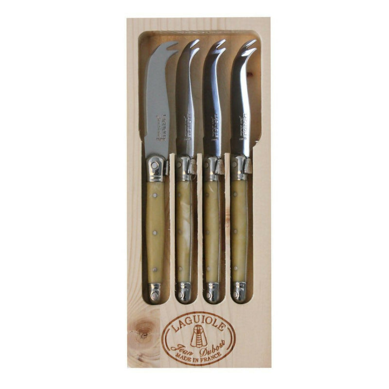 LAGUIOLE SET 4 MINI CUCHILLOS QUESO