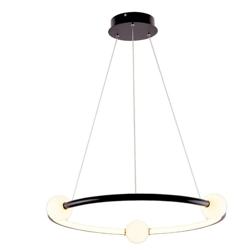 LAMPARA COLGANTE LED LOZZANA NEGRO