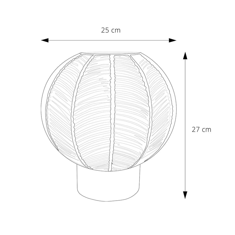 LÁMPARA DE MESA LED STUDIO LOTO BIG (SIN AMPOLLETA E27)