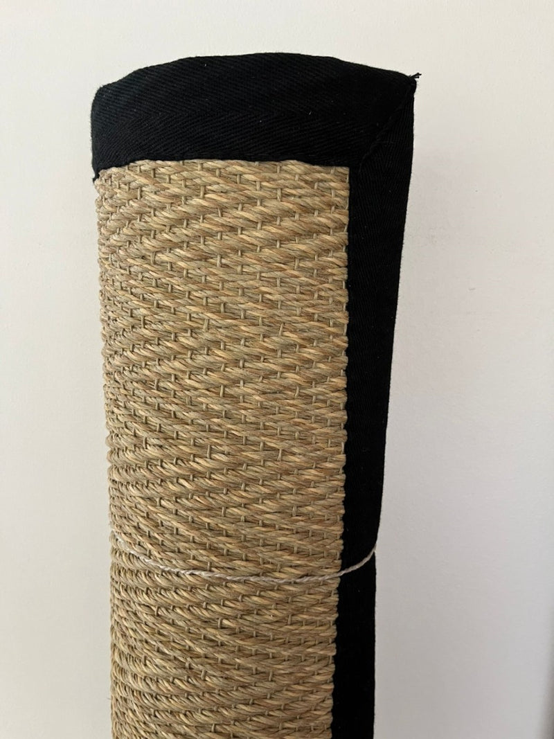 Alfombra Sisal Sintetico Borde Negro 200x300 PVB04