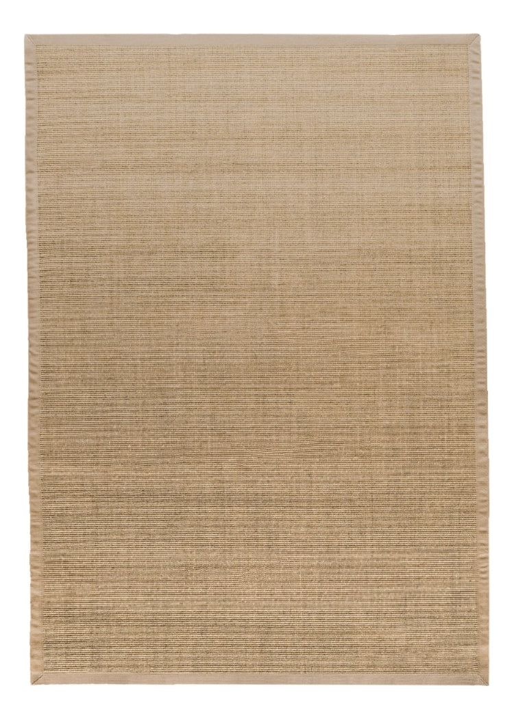 Alfombra Sisal Natural Borde Beige BD485 (3 medidas)