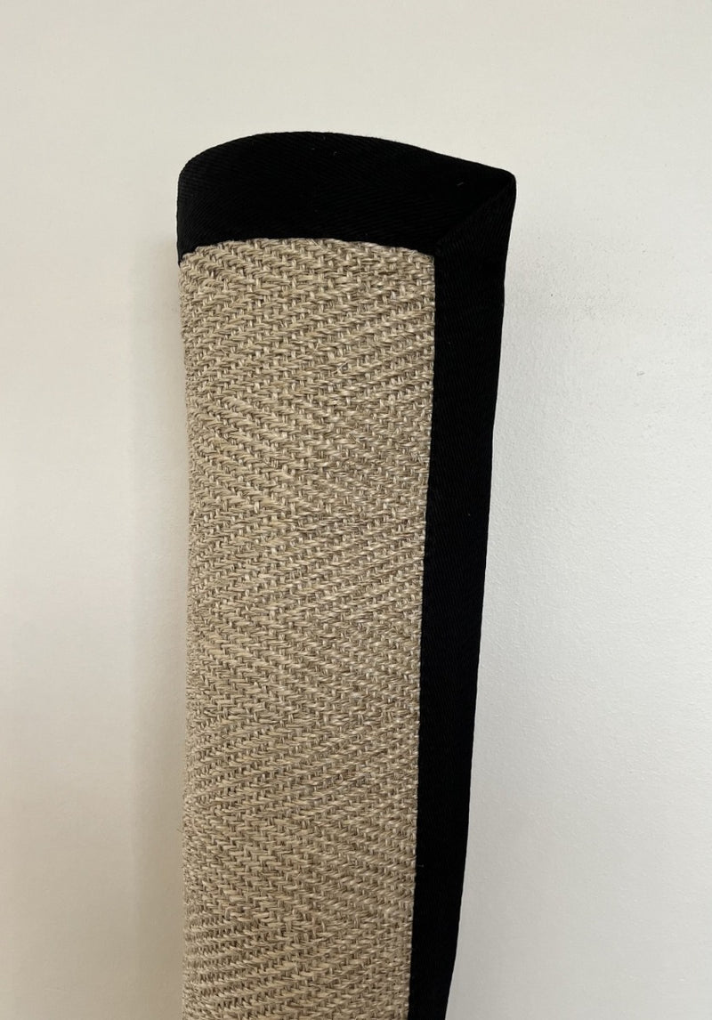 Alfombra Sisal Natural Borde Negro VB1065 (3 medidas)