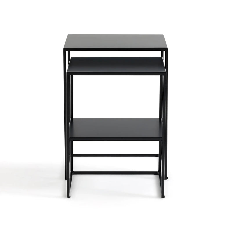 Mesa lateral nido 40 | METAL BLACK