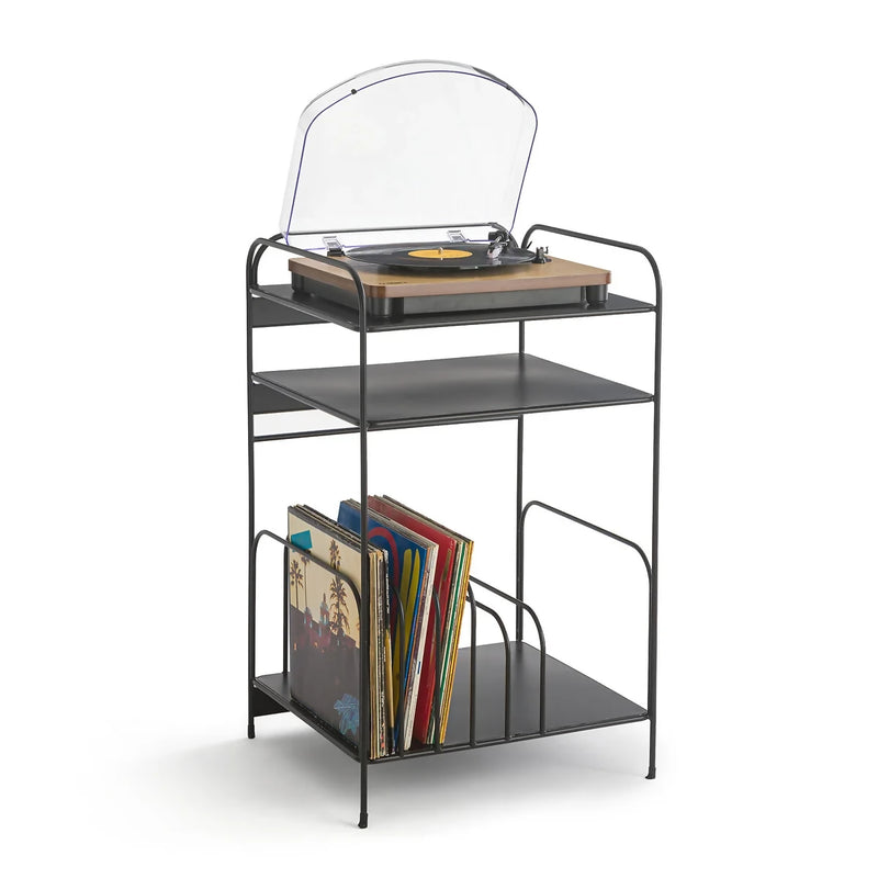 Mueble para vinilos 52 | METAL BLACK