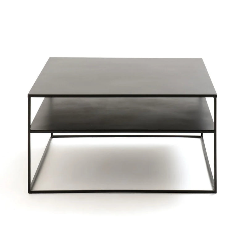 Mesa de centro doble | METAL BLACK