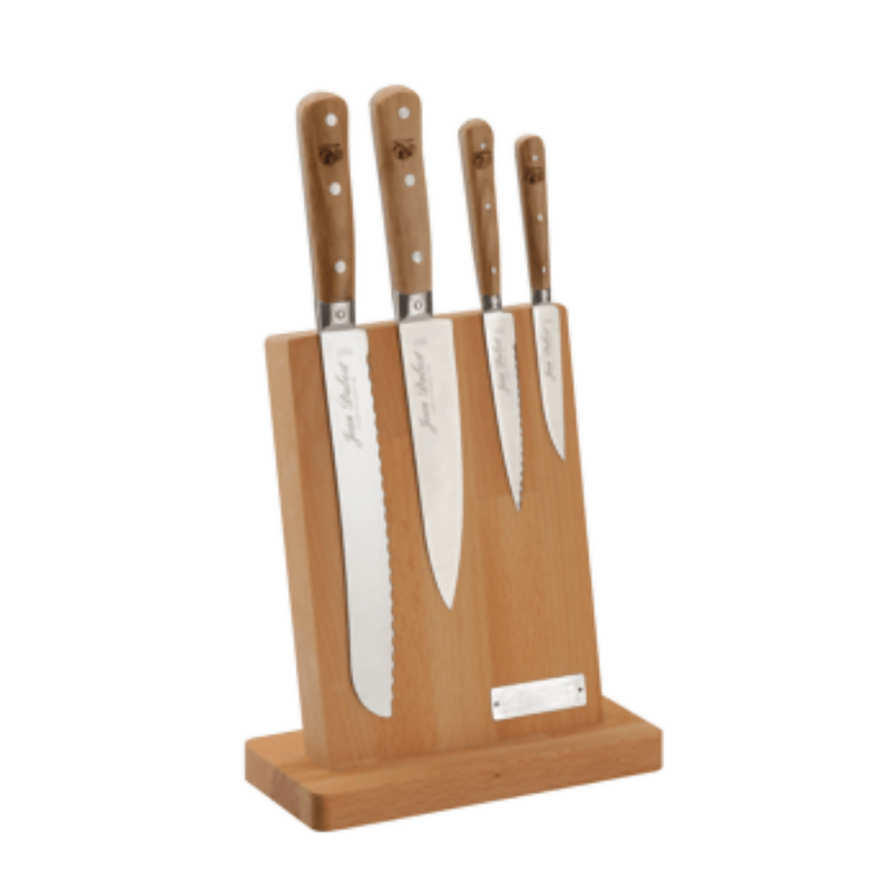 LAGUIOLE BLOQUE 4 CUCHILLOS COCINA