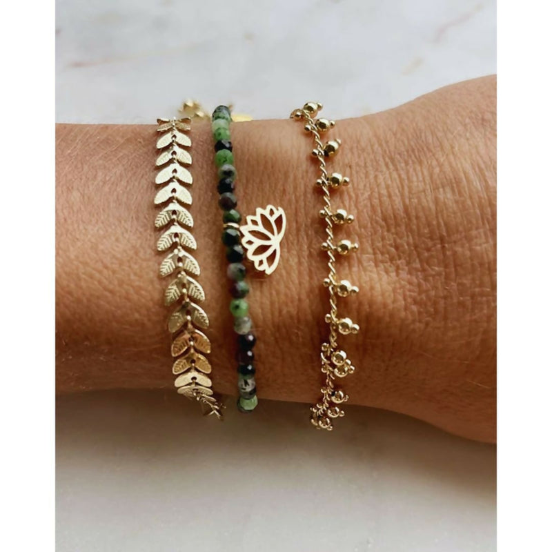 Pulsera Hojitas