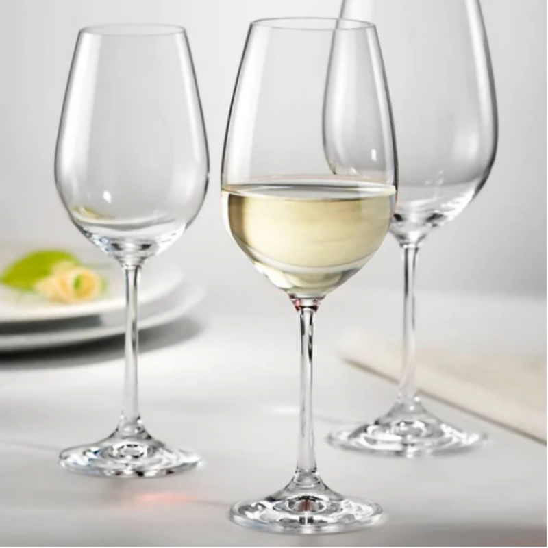 BOHEMIA SET 6 COPAS VINO BLANCO VIOLA