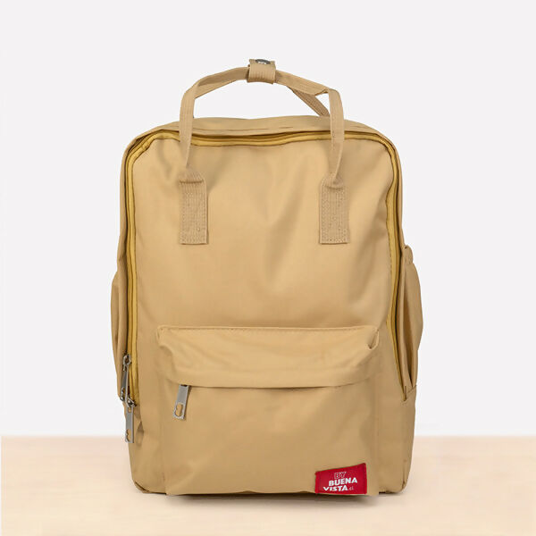 Mochila Buenavista Big Bike Gold - Bolsillo Laptop