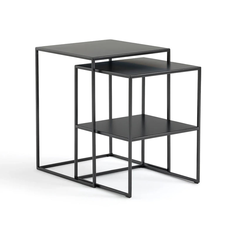 Mesa lateral nido 40 | METAL BLACK