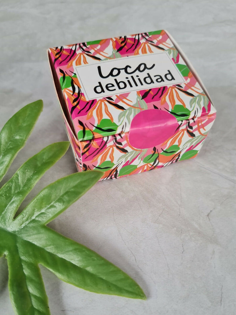 Packaging caja de lado