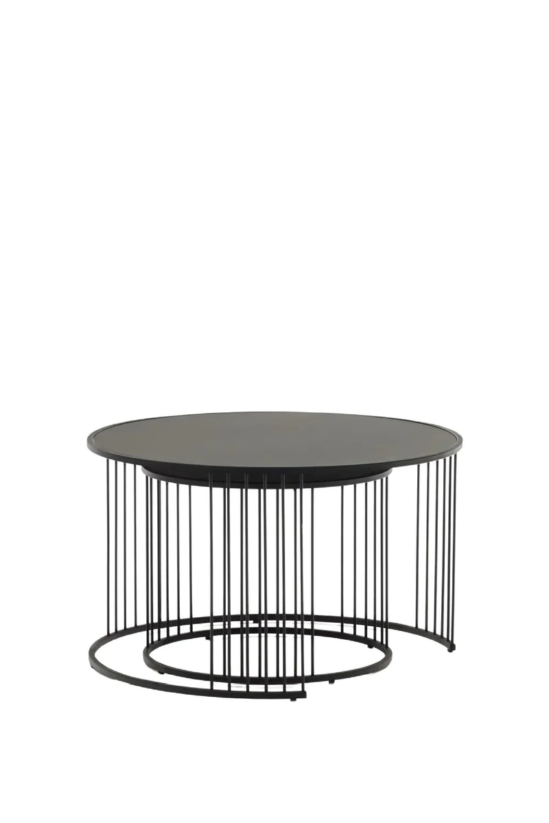 Mesa de centro Nido Vara | METAL BLACK