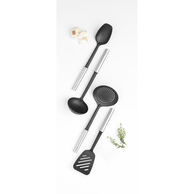 Set utensilios cocina antiadherentes Matt Steel