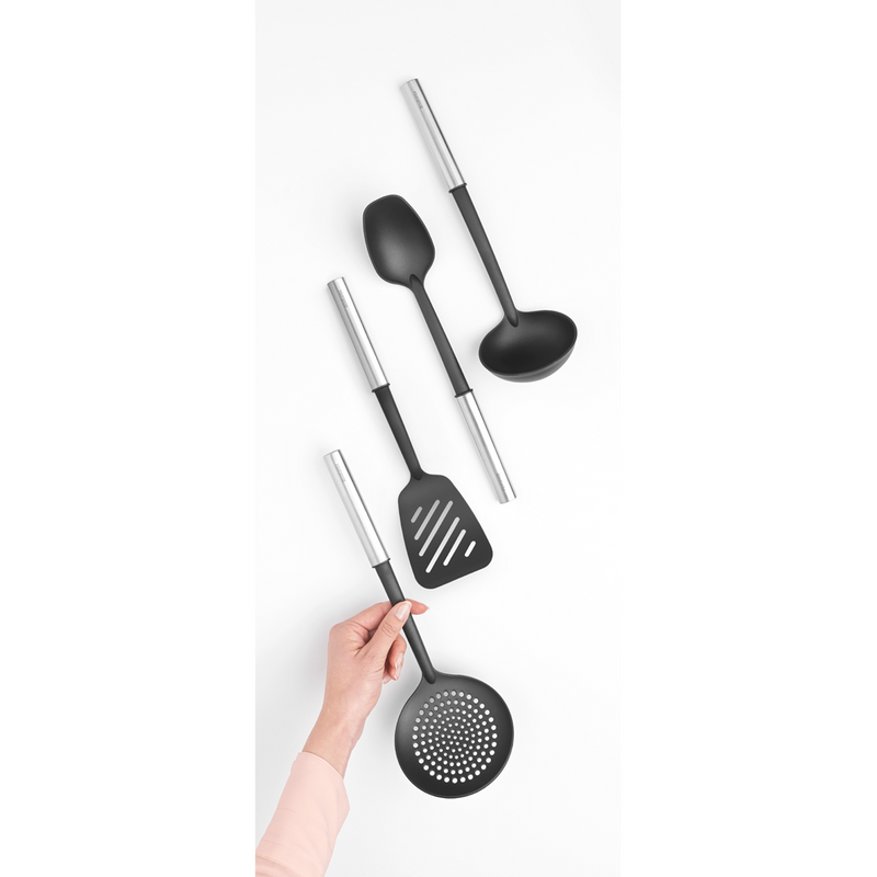 Set utensilios cocina antiadherentes Matt Steel