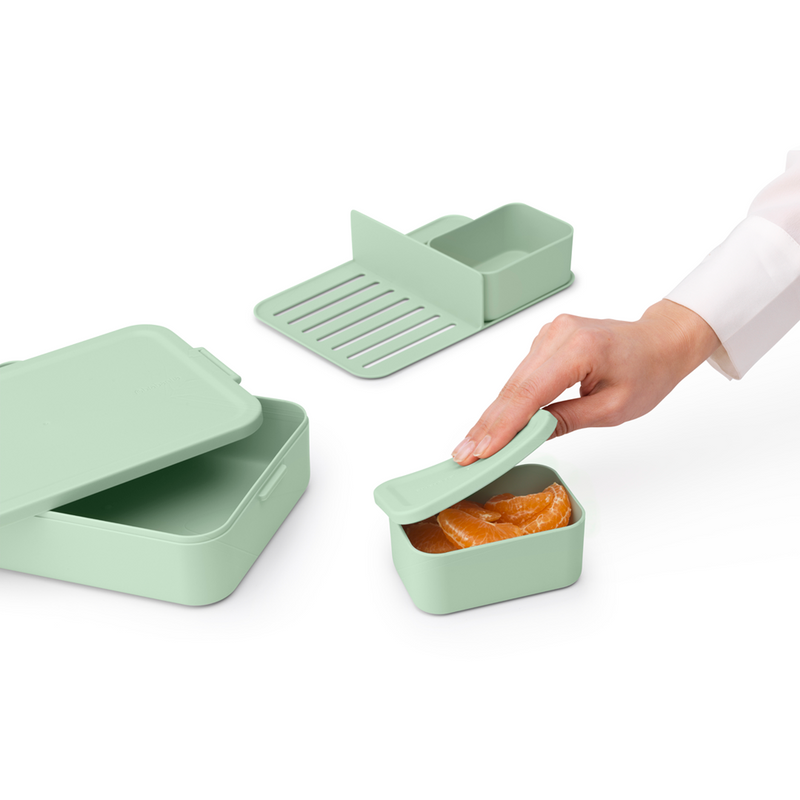 Contenedor para almuerzo Make & Take Bento Grande Jade Green