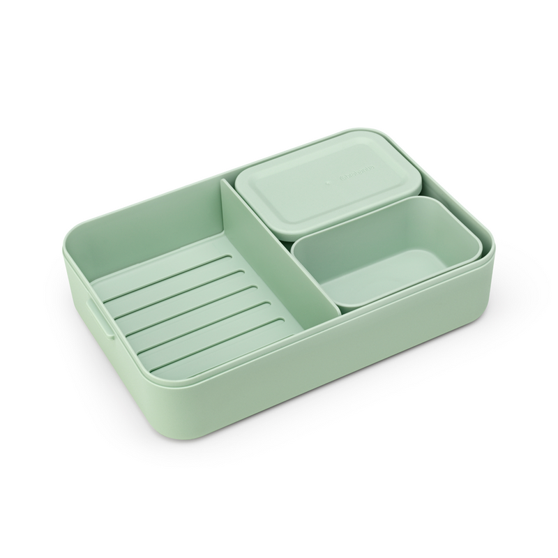 Contenedor para almuerzo Make & Take Bento Grande Jade Green