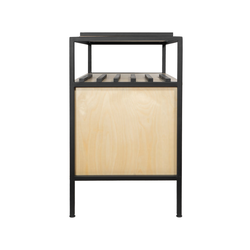 Mueble para Vinilos 87 | MIMA NEGRO