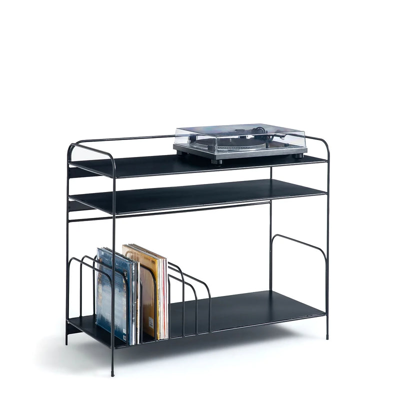 Mueble para vinilos 102 LUXE | METAL BLACK