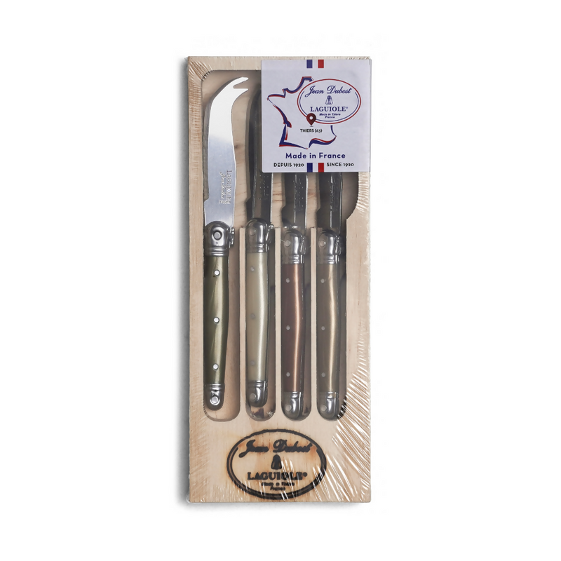 LAGUIOLE SET 4 MINI CUCHILLOS QUESO