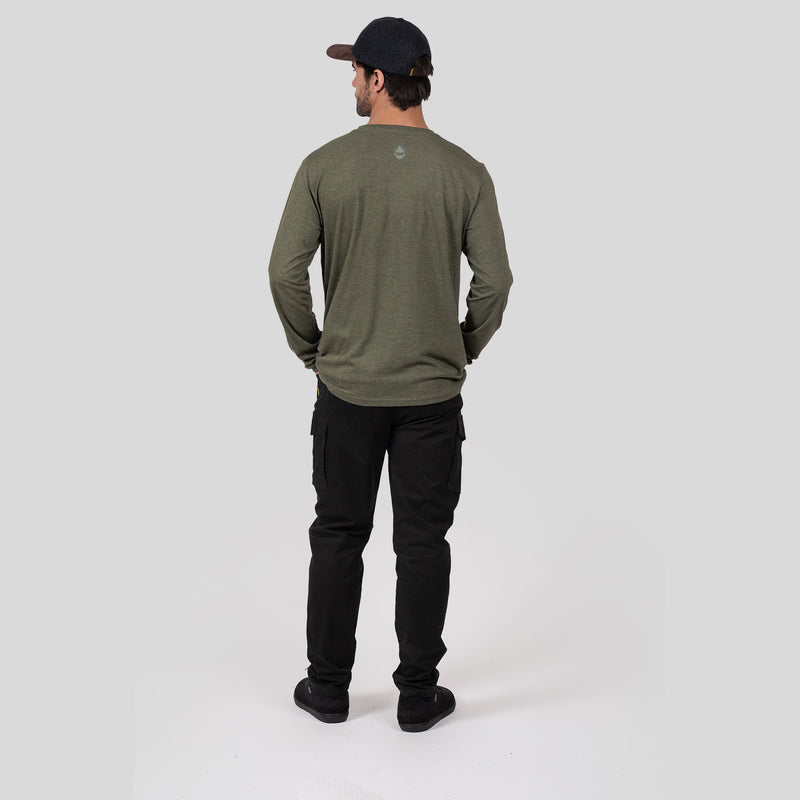 Polera Eco P-9 M/L Hombre Green